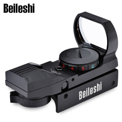 

Beileshi Hunting Tactical Holographic Reflex Red Green Dot Sight Scope 20mm