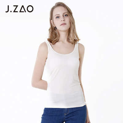 

Beijing Tokyo made JZAO ladies vest bra moisturizing factor sleeveless inside Slim white L