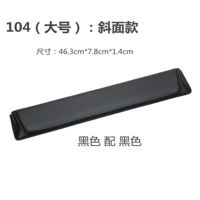 

Leather Hands Wrist Rest Bevel Design Mouse Pad for 87104108 Mechanical Keyboard