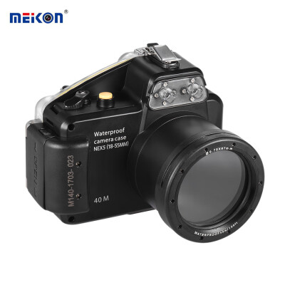 

MEIKON Camera Waterproof Diving Housing Protective Case Cover Underwater 40m 130ft for Sony NEX-5N18-55MM