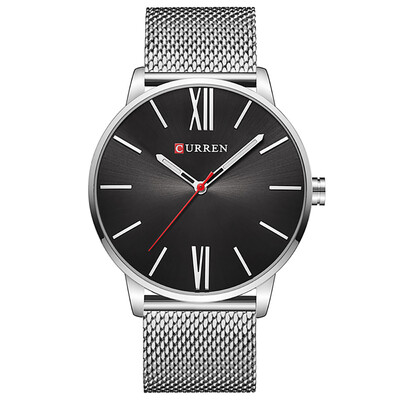

CURREN 8238 Quartz Casual Business Slim Mesh Men\s Watch