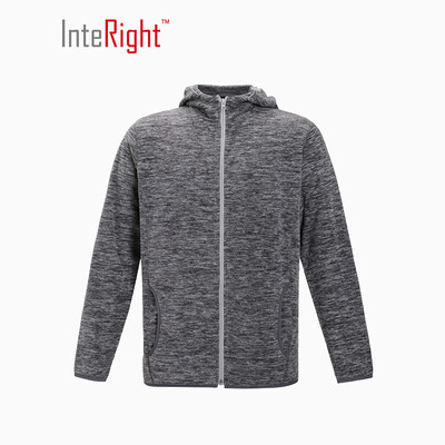 

INTERIGHT sweater mens autumn&winter hooded sports casual jacket double-sided fleece sweater cleaning