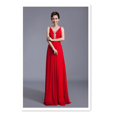 

2018 new wedding dress bridesmaid dress performance clothing toast clothing ladies gathering