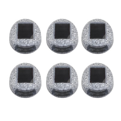 

Solar Garden Lights Outdoor Stone Shaped Waterproof Rock Lght White LED Landscape Lighting Pathway Stairway Lawn Lamp For Lawn Pa