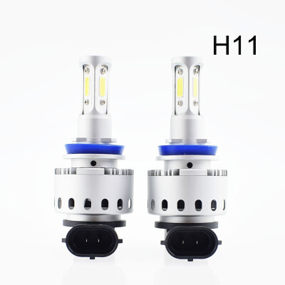 

1Pair Automobile 12v 90w 7p led Headlamp 6500k Spotlight COB LED fog lights Headlights 9006 9005 H1 H4 H7 H11 Auto Front Lamp Pro