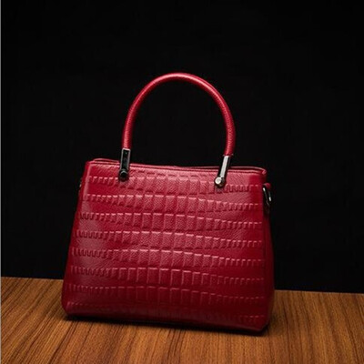 

New 3 Layer zipper Big Women Genuine Leather Handbags Work Tote Shopping Bag Ladies Shoulder Messenger Bags Female Soft Cowhide