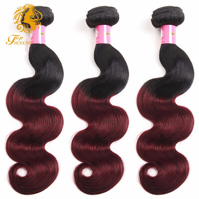 

Brazilian real person hair Omber gradient T1B99JBody wave