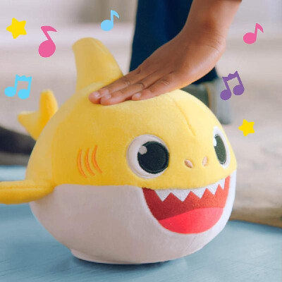 

Baby Shark Singing Dancing Doll Stuffed Plush Toy Birthday New Year Gift for Kids