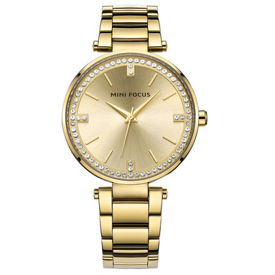 

BOFUTE Womens Watch Business Watch Quartz Watches Diamond Japanese Movement Calendar Waterproof Metal Strap 0031L