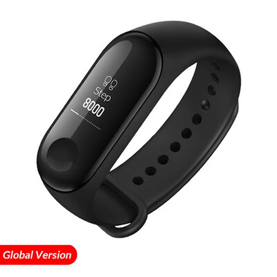 

In Stock Xiaomi Mi Band 3 Smart Wristband Fitness Bracelet MiBand Band 3 Big Touch Screen OLED Message Heart Rate Time Smartband