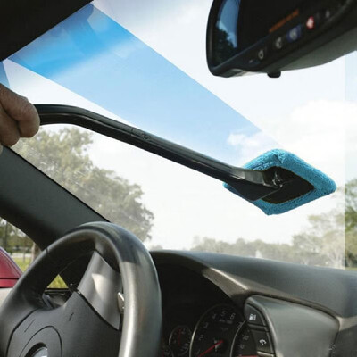 

KKMOON Long Handle Microfiber Car Window Windshield Cleaner Fog Moisture Brush Tool