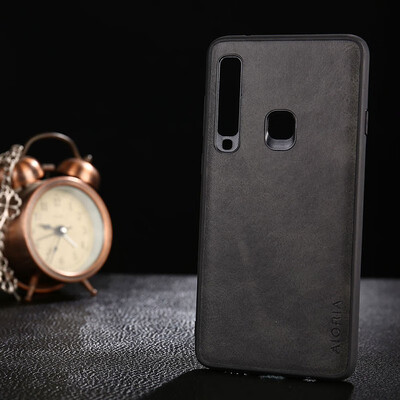 

Case for Samsung Galaxy A9 2018 A920F coque Luxury Vintage leather Skin covers for Samsung Galaxy A9 2018 phone cases funda capa