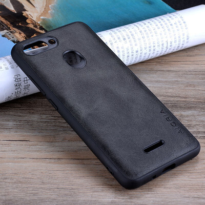 

Case for xiaomi redmi 6 pro Luxury Vintage leather cover for Xiaomi Redmi 6 pro case phone funda coque capa Business hoesje