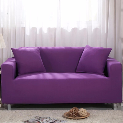 

Sofa Cover All-inclusive Universal Cover Purple Thick Non-slip Four Seasons Elastic Sofa Cover