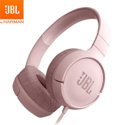 

JBL TUNE 500 headphone wired headset headset sports headset game headset cherry powder