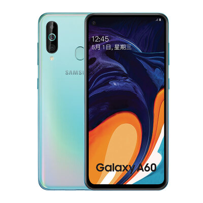

Samsung Galaxy A60 black full screen 32 million super wide-angle camera phone 675 6GB128GB shoal blue full Netcom 4G dual car