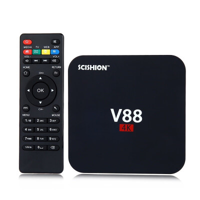 

SCISHION V88 TV Box Rockchip 3229 Quad Core 4K H265 1GB DDR3 RAM 8GB eMMC ROM Mini PC