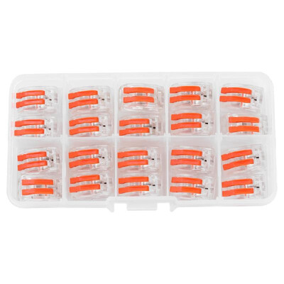 

10pcs Flame Retardant Cable Connector Set Universal Wire Connectors Case Kit Quick Terminals