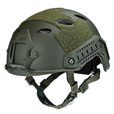 

Adjustable Tactical Helmet Airsoft Gear Paintball Head Protector with Night Vision Sport Camera Mount