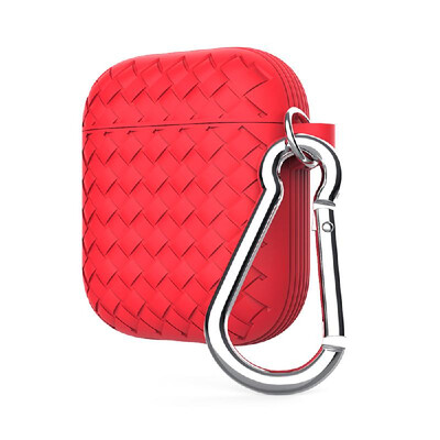 

Woven Pattern Series Protective Cover for Air Pods Protection Blue