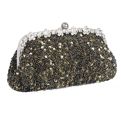 

Small Party Handbags for Ladeis Beaded Women Shoulder Bag Evening Clutch Handbags Wedding Women Purse Wallet Evening Bag