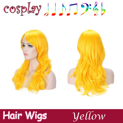 

Full Wig Cosplay Wigs for Women Synthetic Long Curly Wigs Wavy Anime Costume Heat Resistance