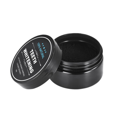 

Teeth Whitening Charcoal Powder & Tooth Brush Kit Coconut Activated Charcoal Bamboo Toothbrush Natural & Organic Oral Care Set For