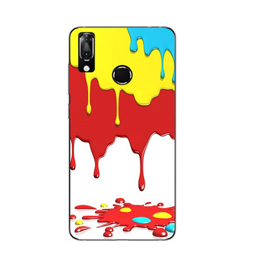 

TPU Soft Phone Case for Vodafone smart X9 VDF 820 Back Cover Rose Colored plum deer style