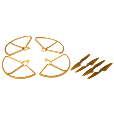 

HUBSAN H501S - 01 Propeller Pack with Prop Guards for H501S H501C X4 Drone