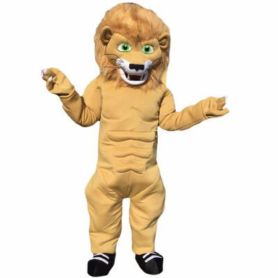 

LangtengStrong Muscular Lion Mascot Costume Cartoon Cosplay Party Halloween Christmas Festival Performance