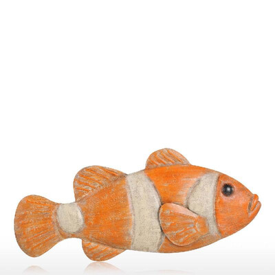 

Fish Wall Hanging 6 Iron Wall Decor Creative Ornament Craft Wall Setting Wall Hanging Marine Life