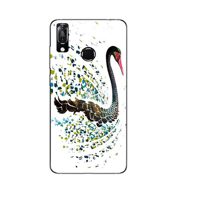 

TPU Soft Phone Case for Vodafone smart X9 VDF 820 Back Cover Rose Colored plum deer style
