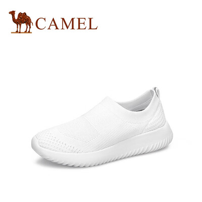 

Camel CAMEL ladies casual breathable fabric sets of feet round head casual shoes A912266150 white 39
