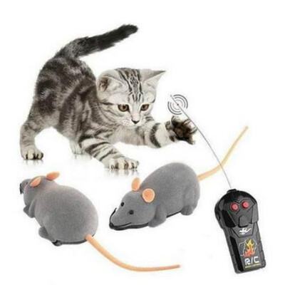 

RC rat new remote control rc mouse wireless cat dog pet toy