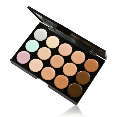 

15 Color Cream Camouflage Concealers Palette Eye Face Cosmetic Makeup Earth Tone Beauty Women Makeup
