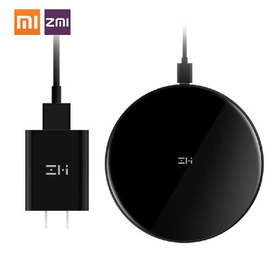 

Xiaomi ZMI Qi Wireless Charger Fast Charging Pad For iPhone XR  MAX 8 Plus Samsung Note 8 S9 Plus S8 Plus S7 Edge 10W Max