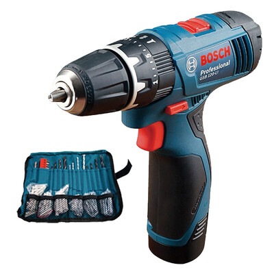 

Bosch BOSCH GSB120 12V home rechargeable electric drill impact drill single electric version 100 accessories promotional equipment