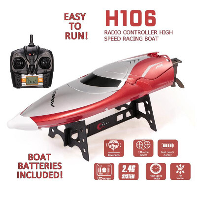 

TKKJ H106 Racing Boat 24G 2CH 28kmh High Speed Mode Switch Self Righting RC Yacht