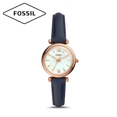 

Fossil watches 2019 new Yang Zi with the European&American fashion waterproof quartz womens watch ladies fashion watch literary small dial blue belt ES4502