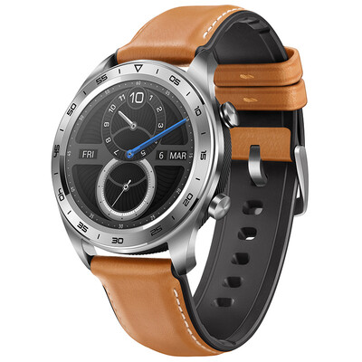 

HUAWEI HONOR y Smart Watch eight Design 50 Meters Waterproof LED Color Screen GPS NFC Payment Reminder Lava Black