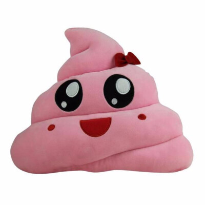 

New Style Love Cute Hot Individuality throw Emoji Cushion Heart Eyes Poo Shape Pillow Doll Throw Gift