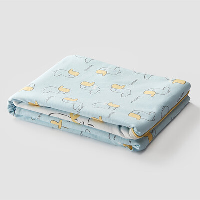 

WELLBER baby quilt cover cotton cloth cotton baby quilt cover blue 120150cm