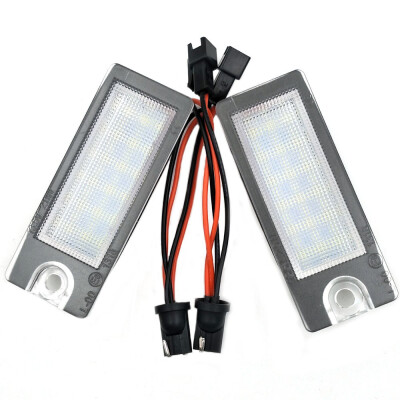 

2Pcs 6000k 3528SMD LED License Plate Light for Volvo V70 XC70 S60 S80 XC90