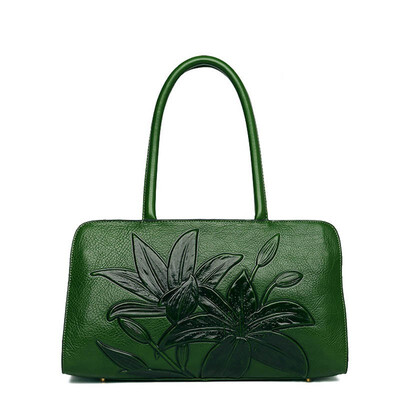 

SUWERER Brand women Genuine Leather bags for women 2019 new luxury handbags women bags designer Embossed bag