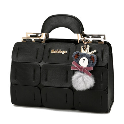 

LKX 2019 Fashion Tidal New Chartered Suture Hand Bag PU Leather Women Messenger Bolsa Female Bags Ladies Party Handbags