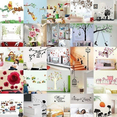 

FINDING NEMO Wall Decals Sticker Decor Removable Vinyl Nursery Kids Room i8