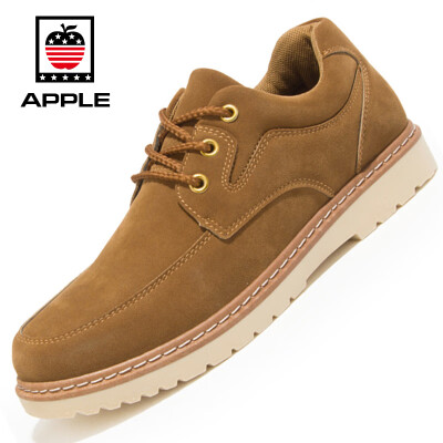 

Apple APPLE casual shoes mens sports low to help Korean version of the tooling wear breathable wear Martin boots G102 brown 42