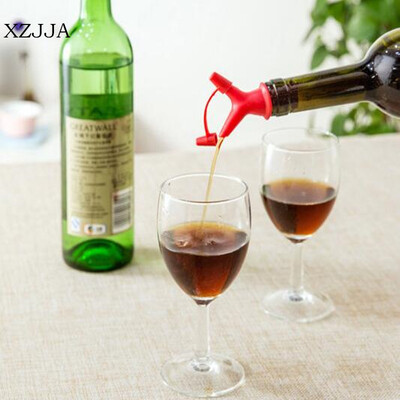 

Double Oil Bottles Nozzle Cap Creative kitchen Tool Liquid Guiding Device