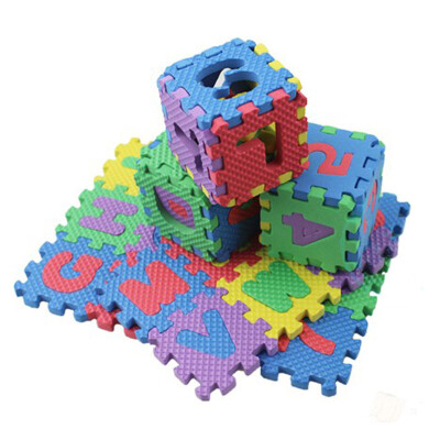

Numerals Puzzle Colourful Kids Rug Toy 36PCS