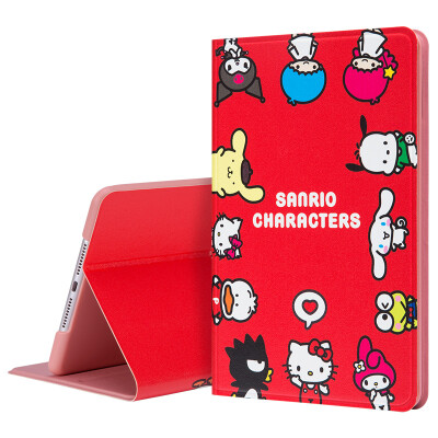 

Hello Kitty iPad mini 2019 new protective cover 79 inch mini 5 apple flat protective shell cartoon anti-fall all-inclusive dorm support holster happy surround red